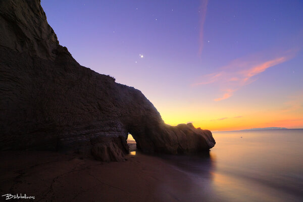 Cavo Bianco Planetary Conjunction