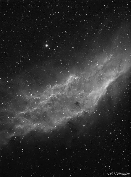 California Nebula Ha