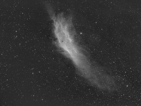 Ngc 1499 - California Nebula Widefield In H-alpha
