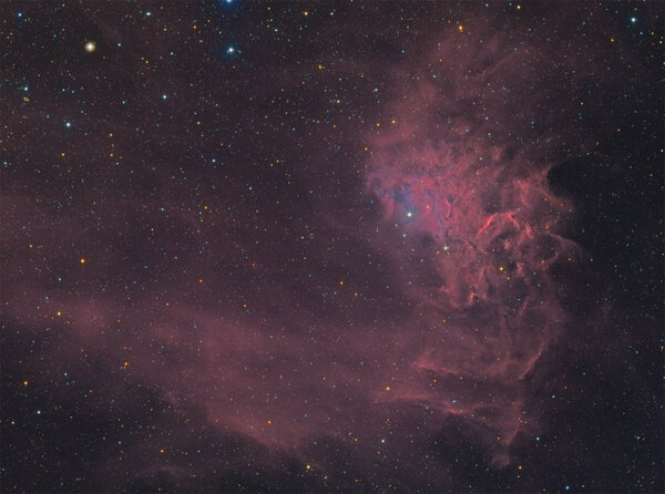 Περισσότερες πληροφορίες για το "Ic 405 -  Flaming Star Nebula (hargb)"