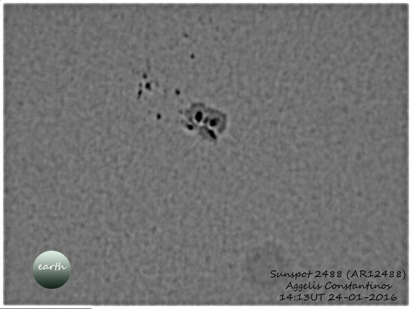 Περισσότερες πληροφορίες για το "Sunspot 2488"