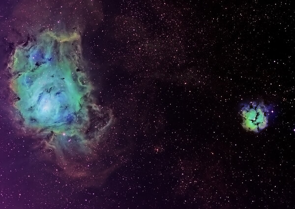Lagoon Trifid Nebula