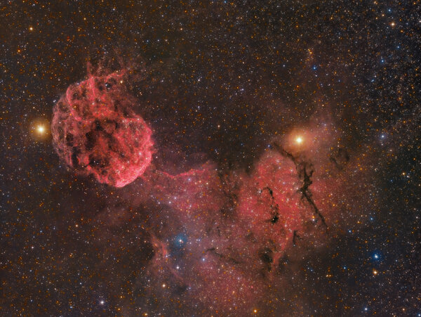 Sharpless 249 & Jellyfish Nebula