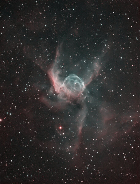 Ngc2359 - Thor''s Helmet - Ha, Oiii