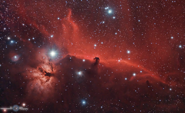 Ic-434 Horsehead Nebula Dslr Edition.