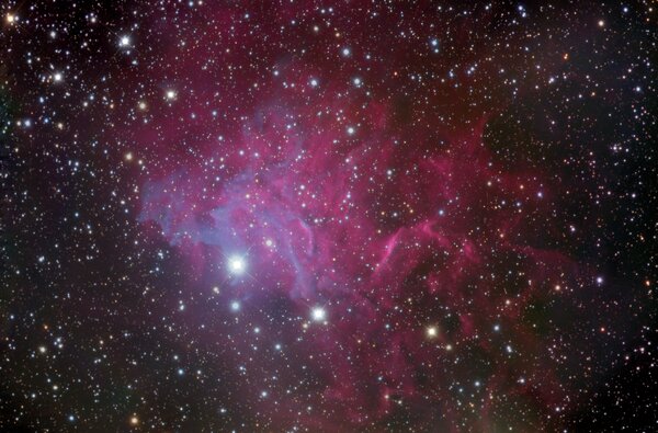 Ic 405 - Flaming Sta Nebula