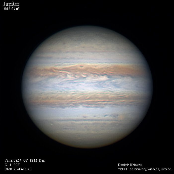 Jupiter 05-03-2016