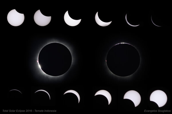 Total Solar Eclipse Indonesia 2016