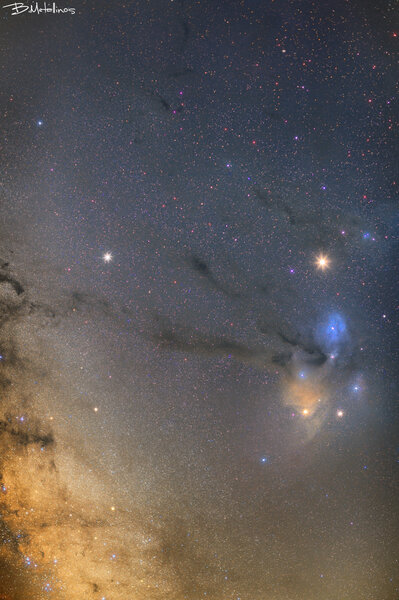 Περισσότερες πληροφορίες για το "Rho Ophiuchi cloud complex with Mars and Saturn"