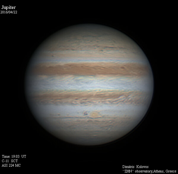 Jupiter 22-04-2016