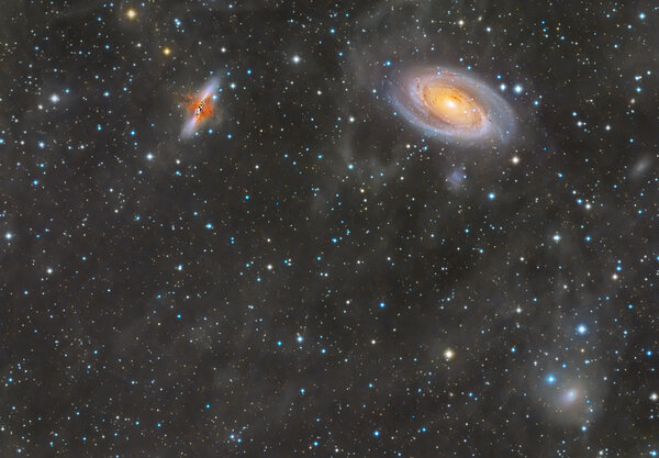 M81-m82 Galaxies & Intergalactic Flux Nebula (ifn)