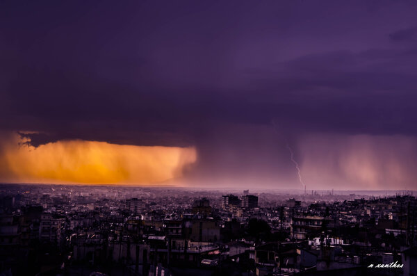Storm In Thessaloniki