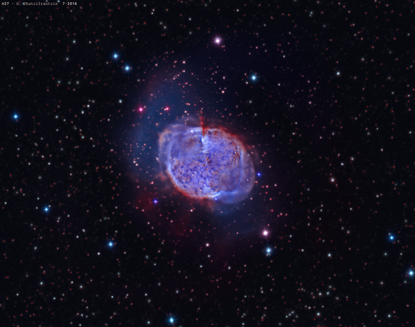 Περισσότερες πληροφορίες για το "M27 - Dumbbell Nebula"