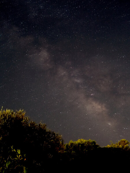 Milky Way Galaxy From Lavrio