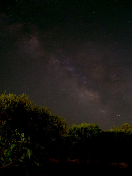 Milky Way Galaxy From Lavrio