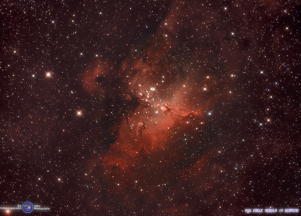 M-16 Eagle Nebula.<full Frame>