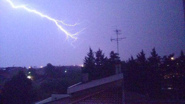 Καταιγίδα,Θέρμη Θεσσαλονίκης 6/7/2016