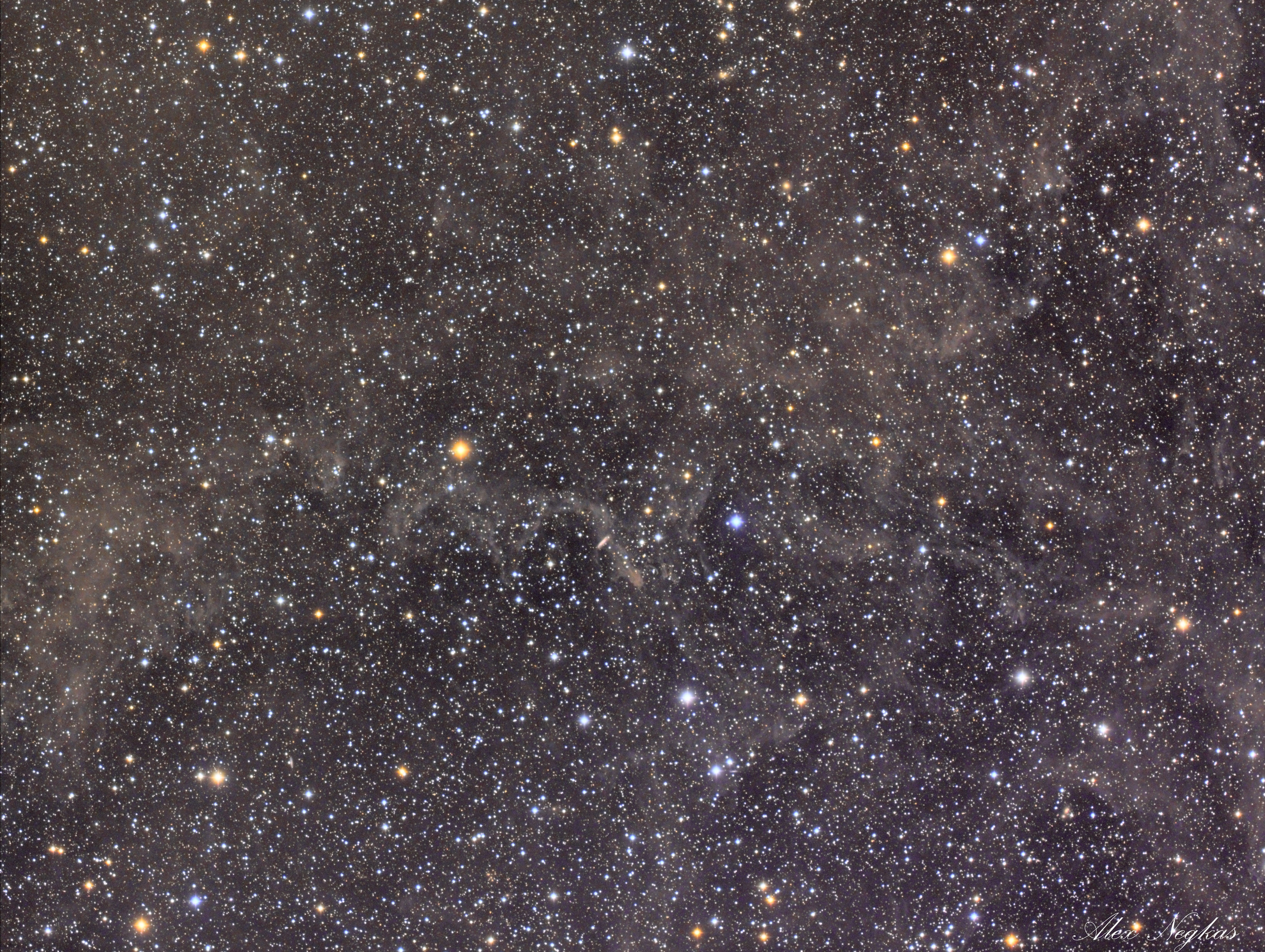 Ngc 7497 και τμήμα του Mbm 54 Integrated Flux Nebula