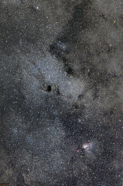 Sagittarius Dark Nebulas