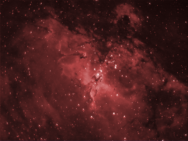 Eagle Nebula In Ha