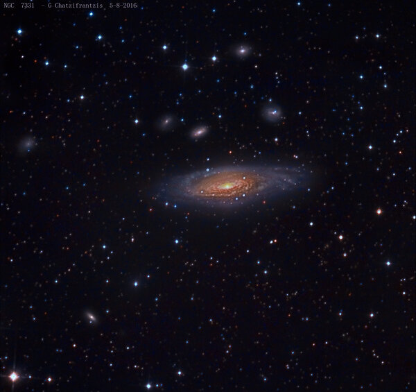 Ngc 7331 "Twin Galaxy"