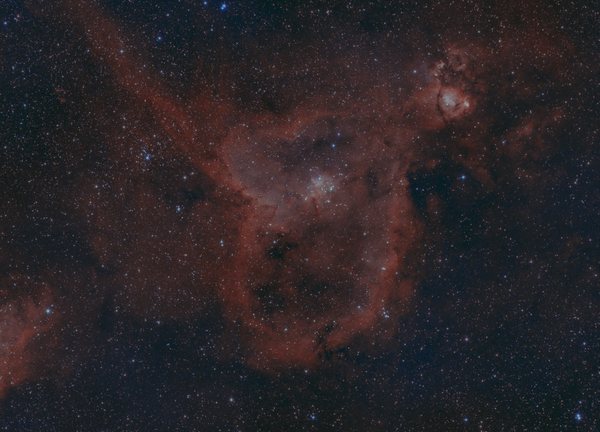 Heart Nebula (bicolor)