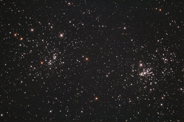 Double Cluster In Perseus.