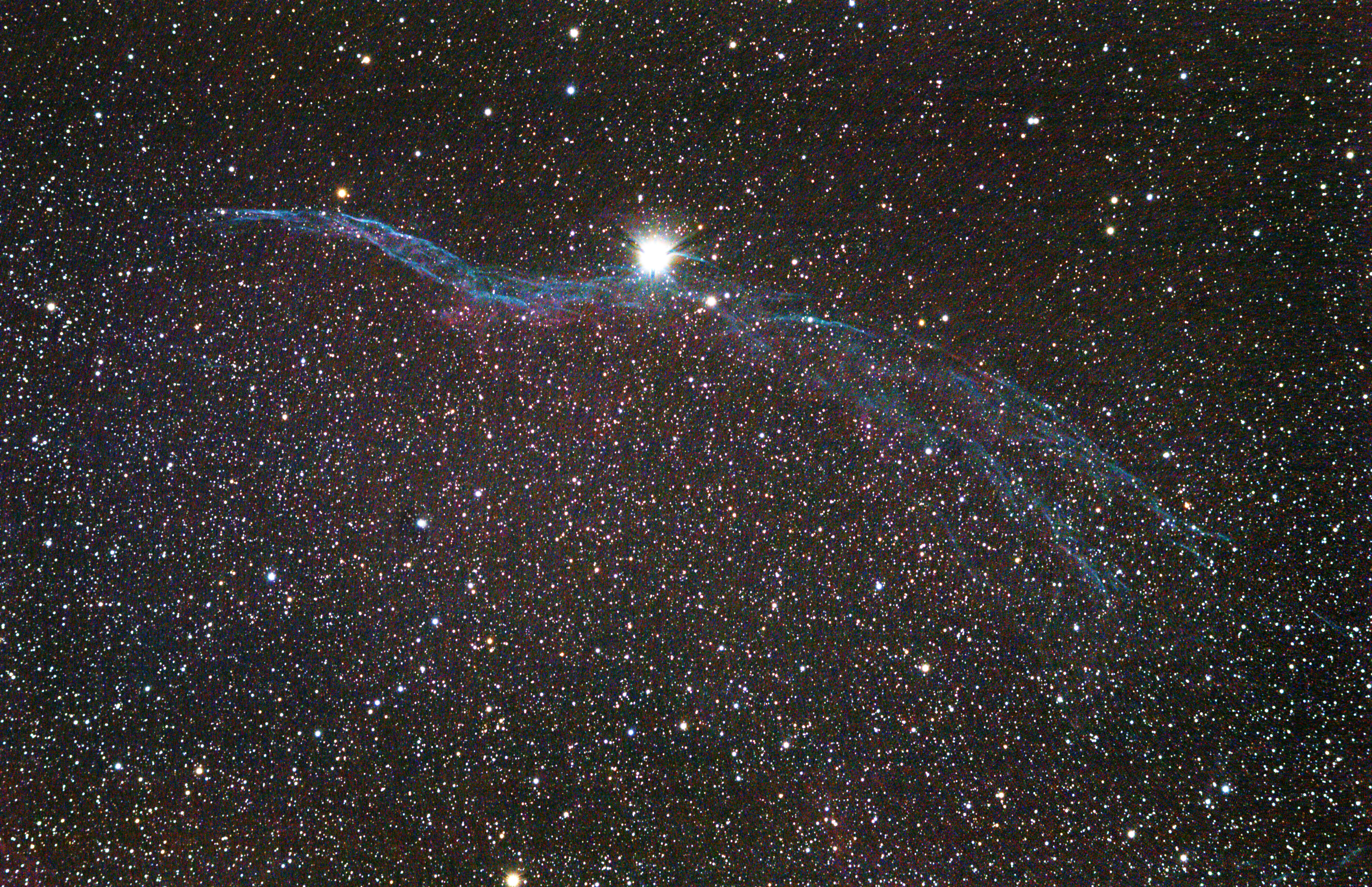 Ngc6960 Veil Nebula West