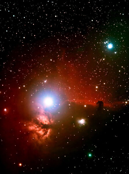 Horse Head Flame Nebula