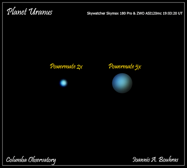 Planet Uranus 03/11/2016
