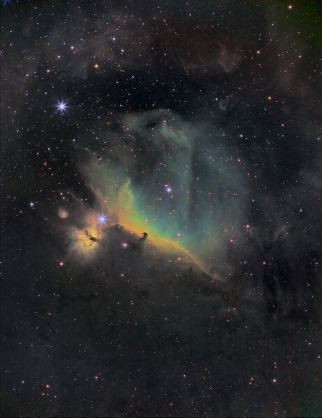 Horsehead & Flame Nebula - Hubble