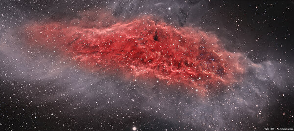 Περισσότερες πληροφορίες για το "Ngc 1499 - California Nebula (AAPOD 8-2-2017)"
