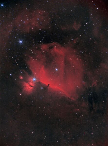 Horsehead & Flame Nebula