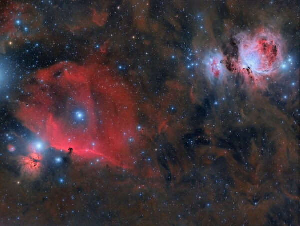 Περισσότερες πληροφορίες για το "Μ42 & Horsehead Nebula Widefield in HaRGB"