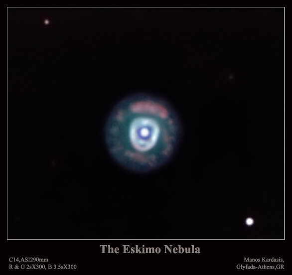 Περισσότερες πληροφορίες για το "Eskimo Nebula, Ngc2392"