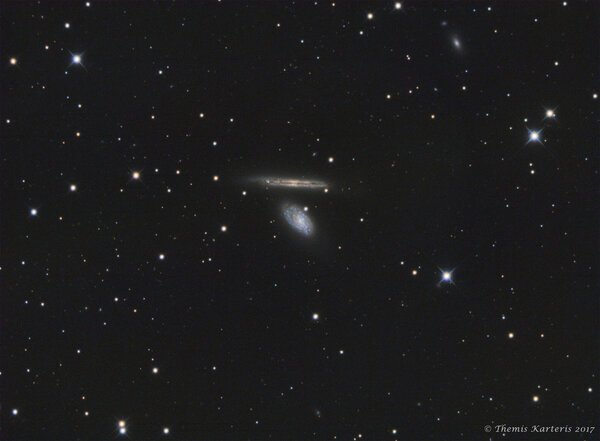 Ngc 4298 & 4302 Lrgb