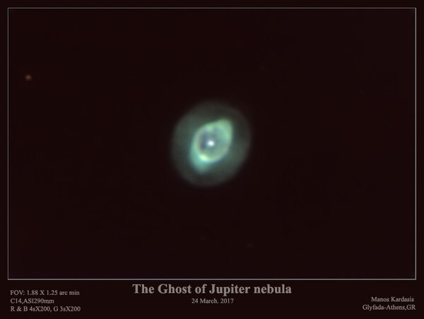 Ngc 3242, The Ghost Of Jupiter