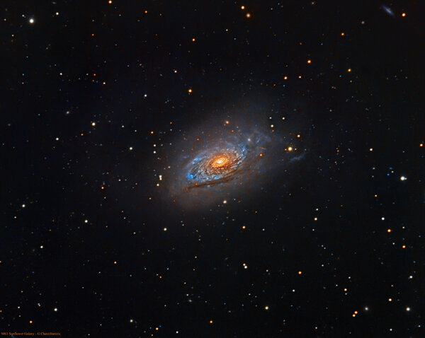 Περισσότερες πληροφορίες για το "M63 - Sunflower Galaxy"