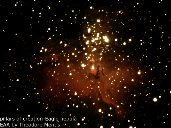 Pillars Of Creation-eagle Nebula-m16