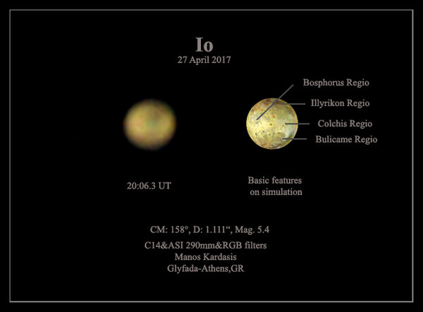 Io (1,111arcsec)