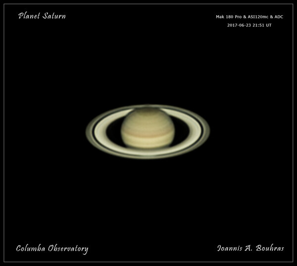 Planet Saturn - 2017-06-23-2151