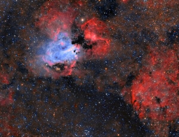 Περισσότερες πληροφορίες για το "M17 - Omega Nebula in HaRGB"