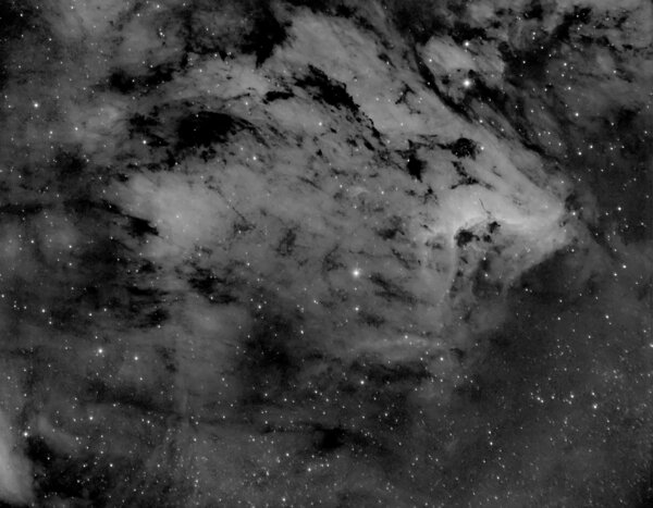 Ic 5070 - Pelican Nebula in H-alpha