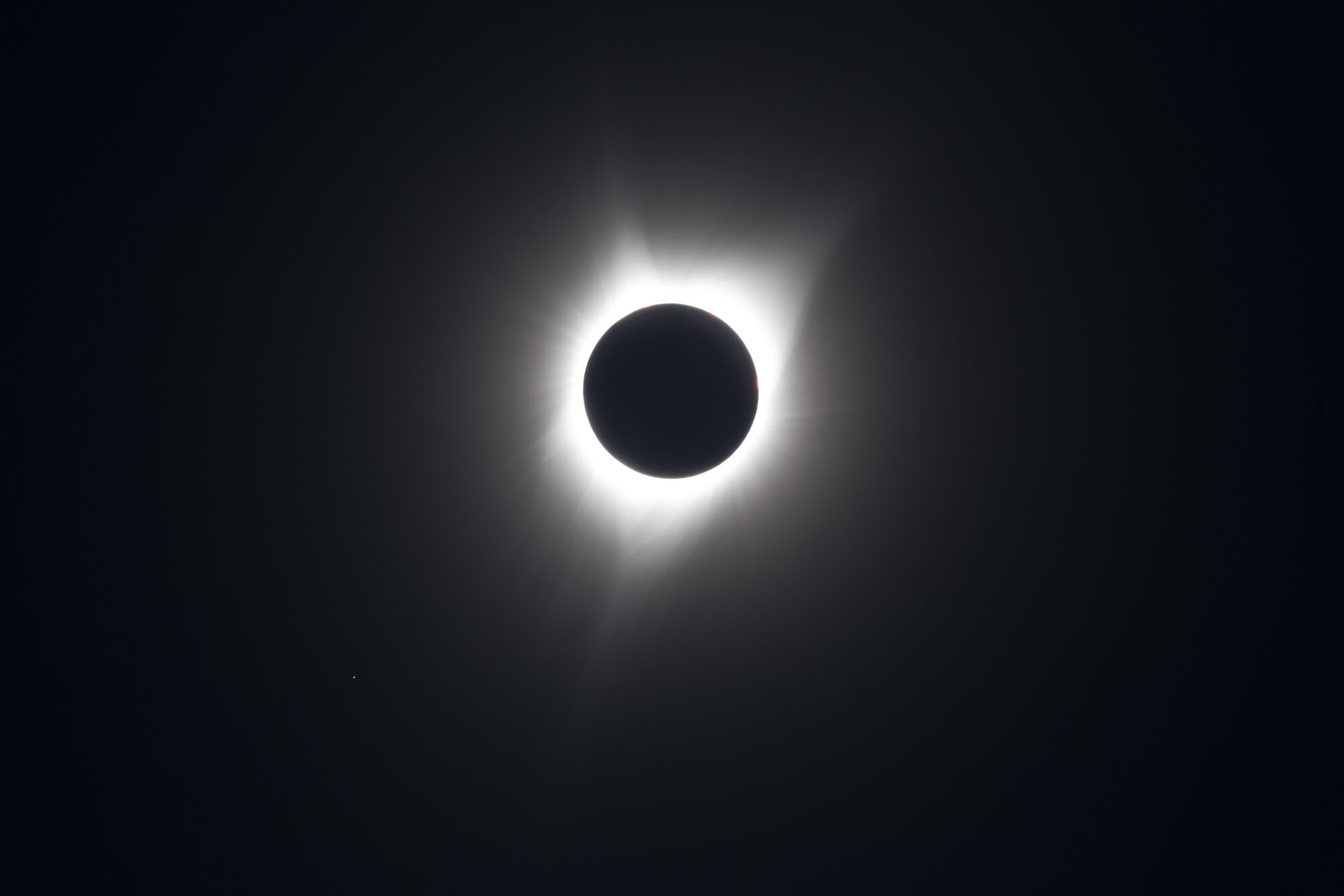 Total Solar Eclipse 2017, Wyoming, Boysen Park, Usa