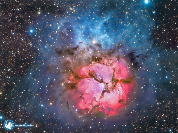 M - 20 Trifid Nebula (lrgb)