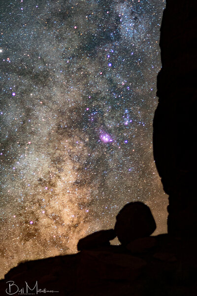 Milky Way & Cly Butte, Monument Valley