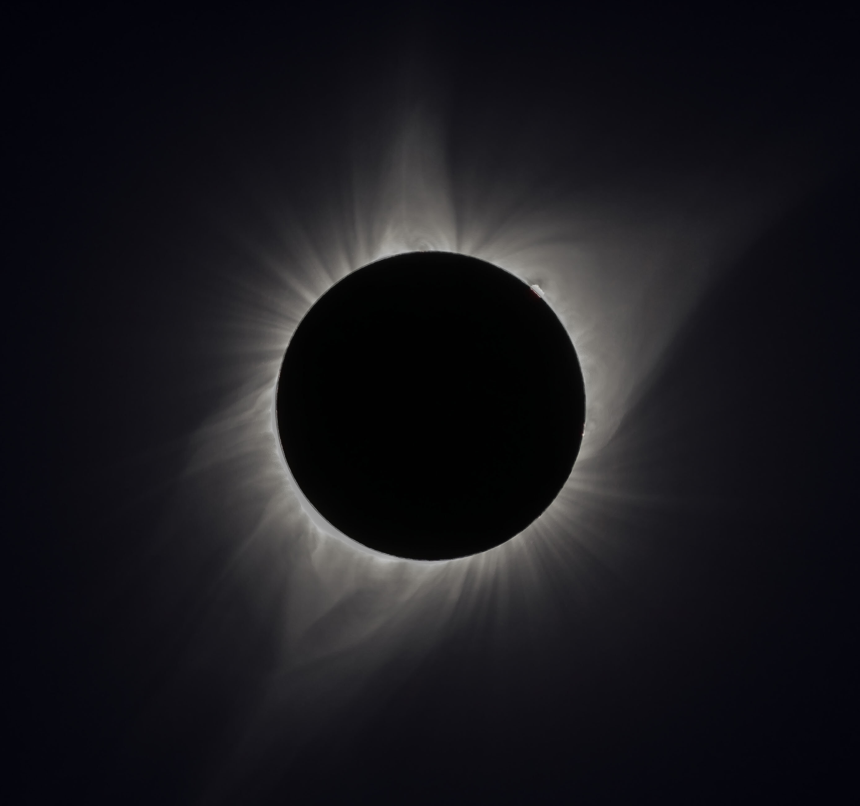 Eclipse 2017 @ Boysen State Park, Wy - 400mm 1/60s