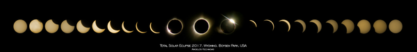 Total Solar Eclipse 2017, Wyoming, Boysen Park, Usa