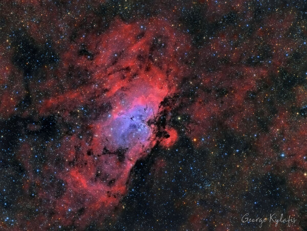 M16 - Eagle Nebula in HaRGB