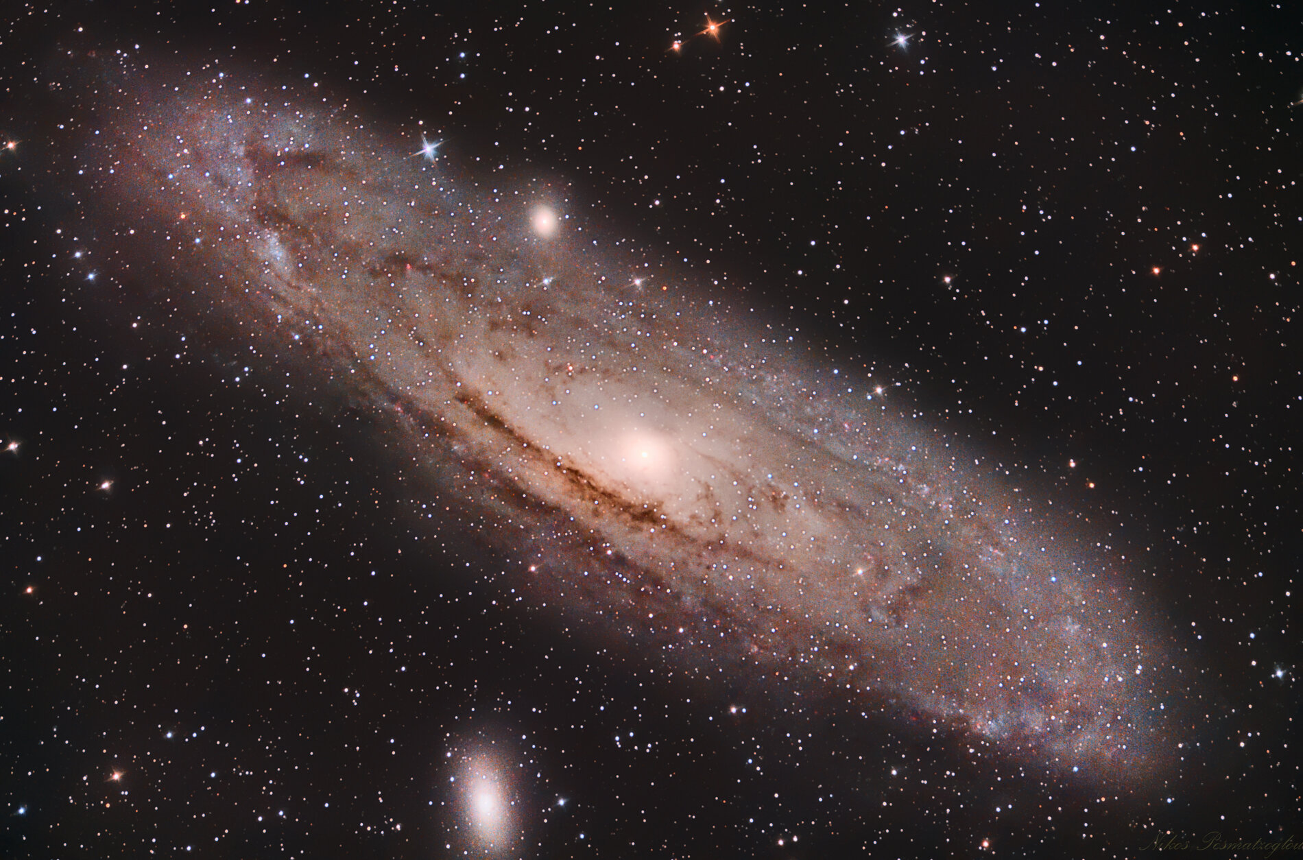M31 Andromeda επανεπεξεργασια